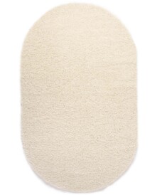 Tappeti ovali a pelo lungo - Shaggy Trend Avorio - overzicht, thumbnail