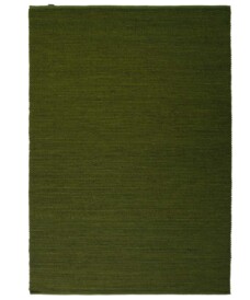 Tappeto in lana Lett - Verde - overzicht, thumbnail