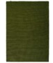 Tappeto in lana Lett - Verde - overzicht, thumbnail