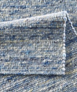 Tappeto in lana - Lundr Blu Tappeto in lana - Lundr Blu