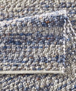 Tappeto in lana - Ursule Blu/Crema Tappeto in lana - Ursule Blu/Crema