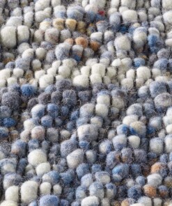 Tappeto in lana - Ursule Blu/Crema Tappeto in lana - Ursule Blu/Crema