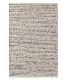 Tappeto in lana - Thora Marrone/Grigio - overzicht boven, thumbnail