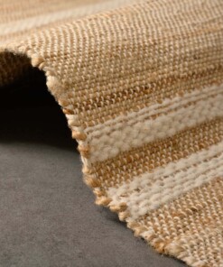 Tappeto Kilim - Lana Naturale/Bianco - close up, thumbnail Tappeto Kilim - Lana Naturale/Bianco - close up, thumbnail