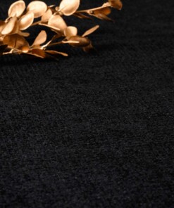 Tappeto in viscosa - Gem Nero - close up, thumbnail Tappeto in viscosa - Gem Nero - close up, thumbnail