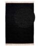 Tappeto in viscosa - Gem Nero - overzicht, thumbnail