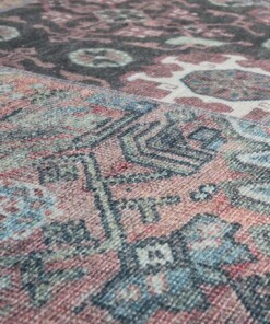 Tappeto patchwork - Fade Dreamer Multicolore - close up materiaal, thumbnail Tappeto patchwork - Fade Dreamer Multicolore - close up materiaal, thumbnail