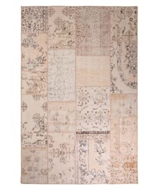 Tappeto patchwork - Fade Heritage Beige - overzicht boven, thumbnail