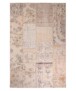Tappeto patchwork - Fade Heritage Beige - overzicht boven, thumbnail