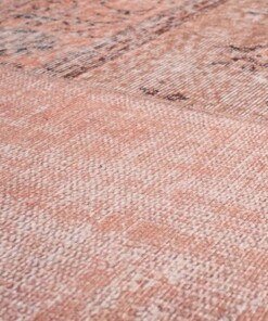 Tappeto patchwork - Fade Heritage Beige/Terracotta - close up materiaal, thumbnail Tappeto patchwork - Fade Heritage Beige/Terracotta - close up materiaal, thumbnail