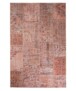 Tappeto patchwork - Fade Heritage Beige/Terracotta - overzicht boven, thumbnail