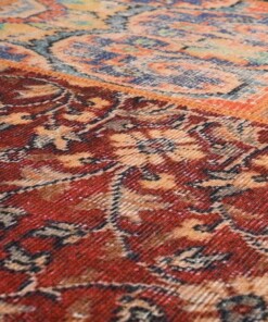 Tappeto patchwork - Fade Heritage Blu/Multicolore - close up materiaal, thumbnail Tappeto patchwork - Fade Heritage Blu/Multicolore - close up materiaal, thumbnail