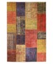 Tappeto patchwork - Fade Heritage Rosso/Multicolore - overzicht boven, thumbnail