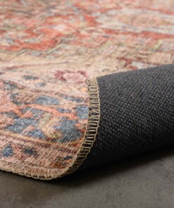 Tappeto vintage - Fade Essence Beige - close up vouw, thumbnail Tappeto vintage - Fade Essence Beige - close up vouw, thumbnail