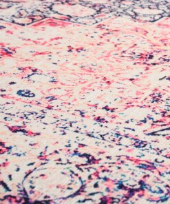 Tappeto vintage - Fade No.2 Multicolore - close up materiaal, thumbnail