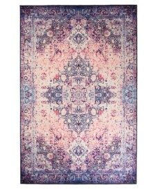 Tappeto vintage - Fade No.2 Multicolore - overzicht boven, thumbnail