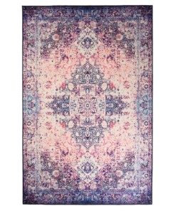 Tappeto vintage - Fade No.2 Multicolore - overzicht boven