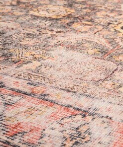 Tappeto vintage - Fade Prestige Beige - close up materiaal, thumbnail