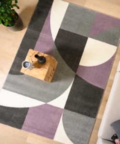 Passatoia astratto - Aria viola