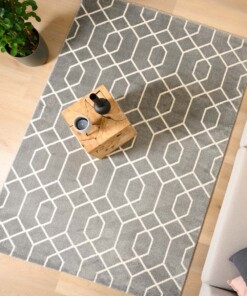 Passatoia geometrica - Aria grigio