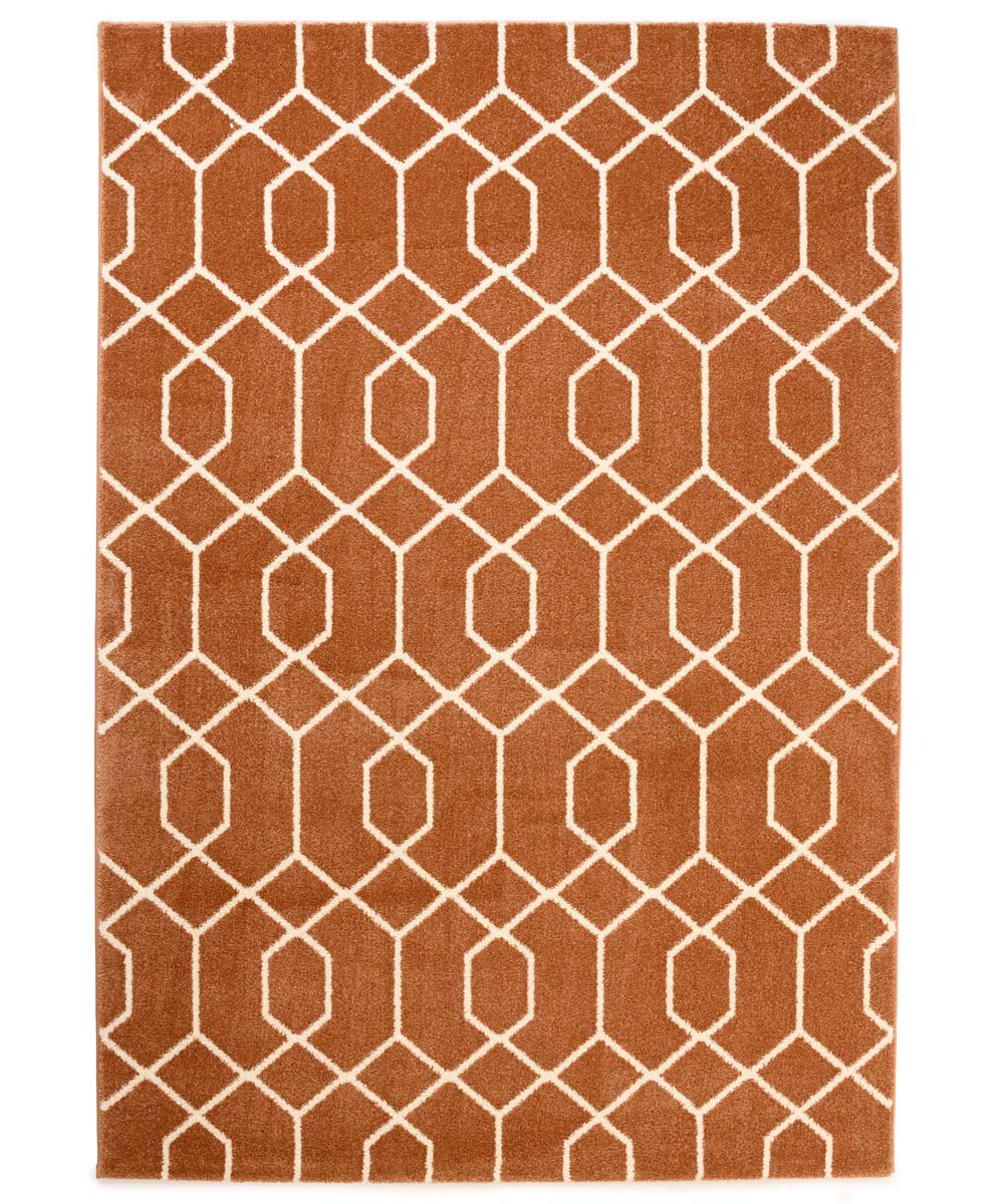 Passatoia geometrica - Aria rame - overzicht Passatoia geometrica - Aria rame - overzicht