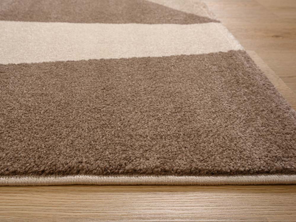 Passatoia a quadri - Aria Cube blu - close up Passatoia a quadri - Aria Cube blu - close up