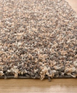 Tappeto a pelo lungo melange - Blend Beige - close up