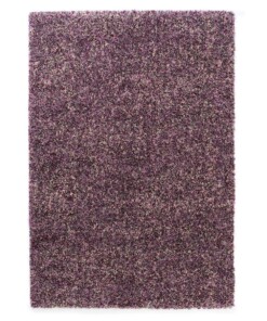 Tappeto a pelo lungo melange - Blend Viola/Grigio - overzicht