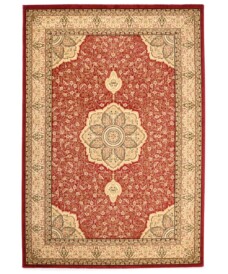 Tappeto persiano - Mirage Majesty Rosso/Beige - overzicht, thumbnail