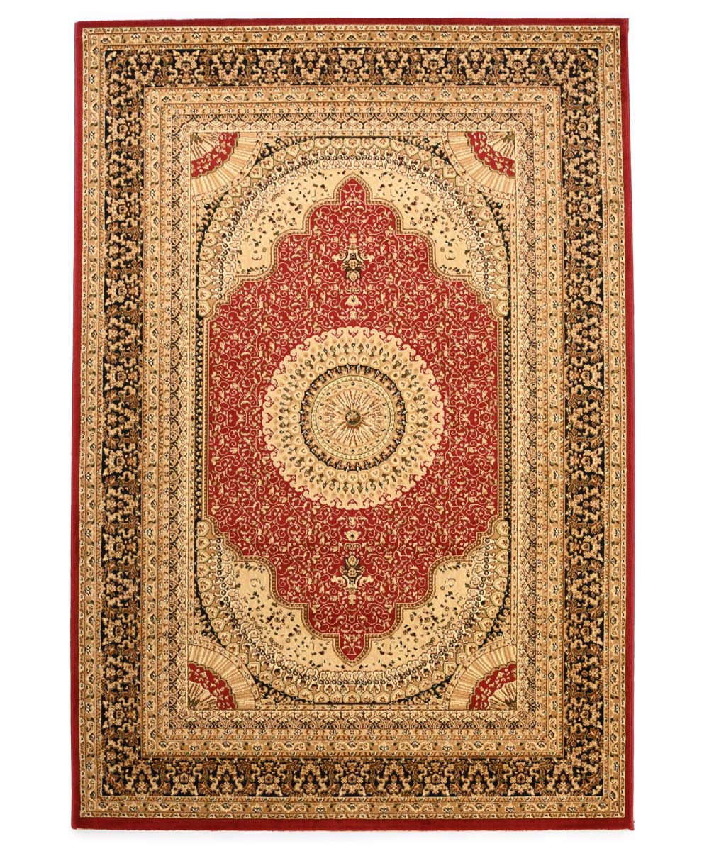 Tappeto persiano - Mirage Nomad rosso/beige - overzicht Tappeto persiano - Mirage Nomad rosso/beige - overzicht