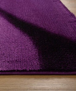 Tappeto moderno - Canvas Viola - close up