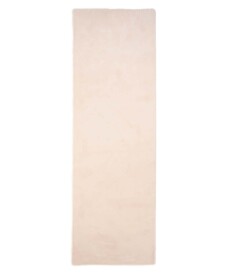 Passatoia soffice a pelo raso - Plush Crema - overzicht, thumbnail