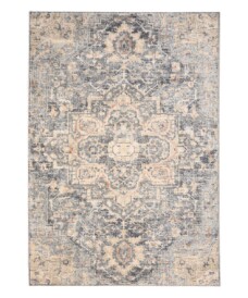 Tappeto vintage - Classic Leonard Blu - overzicht, thumbnail