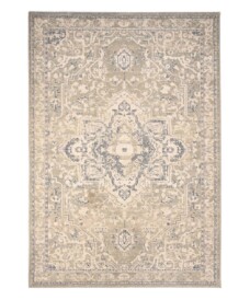 Tappeto vintage - Classic Bernard Verde/Crema - overzicht, thumbnail