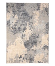 Tappeto vintage - Classic Doris Grigio/Blu - overzicht, thumbnail