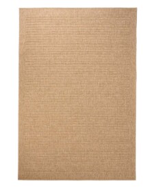 Tappeto da balcone effetto juta - Boho Stripe Beige - overzicht, thumbnail