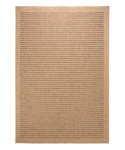 Tappeto da esterno effetto juta - Boho Stripe Beige/Marrone - overzicht