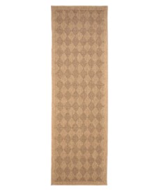 Tappeto da balcone effetto juta - Boho Jewel Beige/Marrone - overzicht, thumbnail