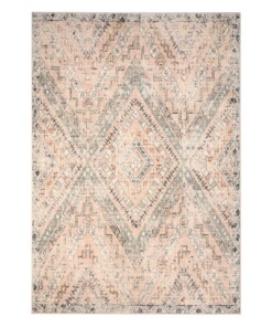 Tappeto Boho - Fancy Riya Rosa/Verde - overzicht