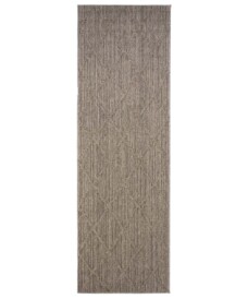 Tappeto a rombi da balcone - Retreat Grigio - overzicht, thumbnail