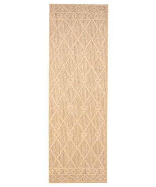 Tappeto Boho da balcone - Retreat Beige - overzicht