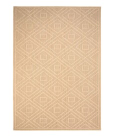 Tappeto da esterno Design - Retreat Beige - overzicht, thumbnail