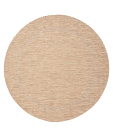Tappeto da esterno rotondo - Sunset Beige - overzicht, thumbnail