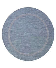 Tappeto da esterno rotondo - Sunset Blu - overzicht, thumbnail