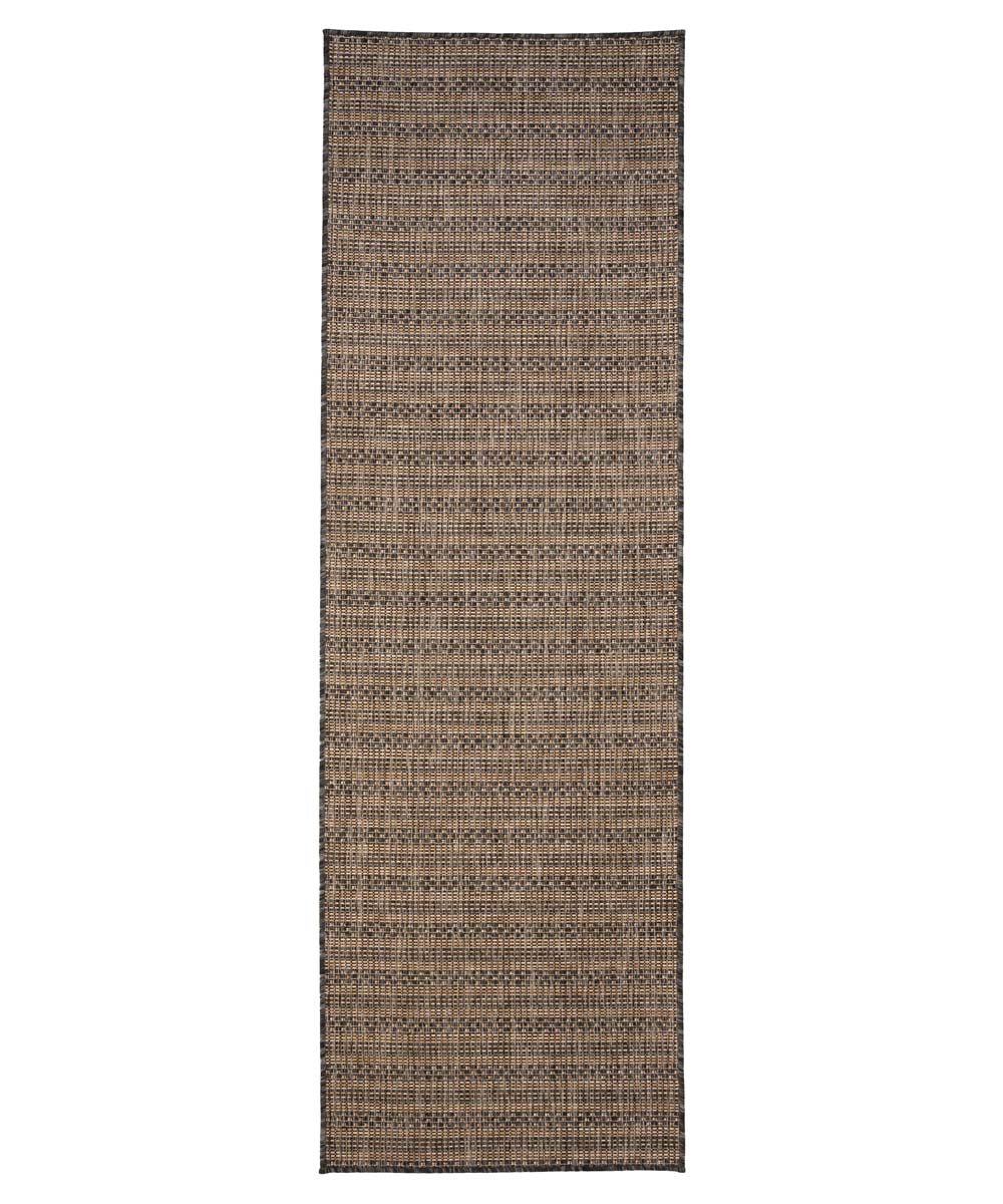 Tappeto da balcone - Horizon Beach Nero/Beige - overzicht