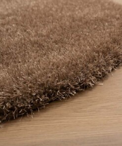 Tappeto rotondo a pelo lungo - Posh Velours Beige - close up