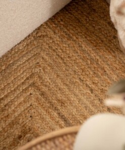 Tappeto in juta Boho & Me - Naturale - close up, thumbnail Tappeto in juta Boho & Me - Naturale - close up, thumbnail