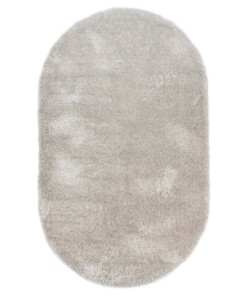 Tappeti ovali a pelo lungo - Posh Velours Grigio chiaro - overzicht