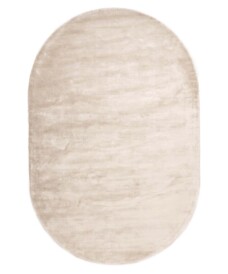 Tappeti ovali in viscosa - Pearl Crema - overzicht, thumbnail