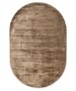 Tappeti ovali in viscosa - Pearl Marrone - overzicht, thumbnail